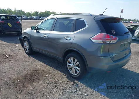 2016 Nissan Rogue S/Sl/Sv z USA, uszkodzony, nr VIN 5N1AT2MN6GC766784